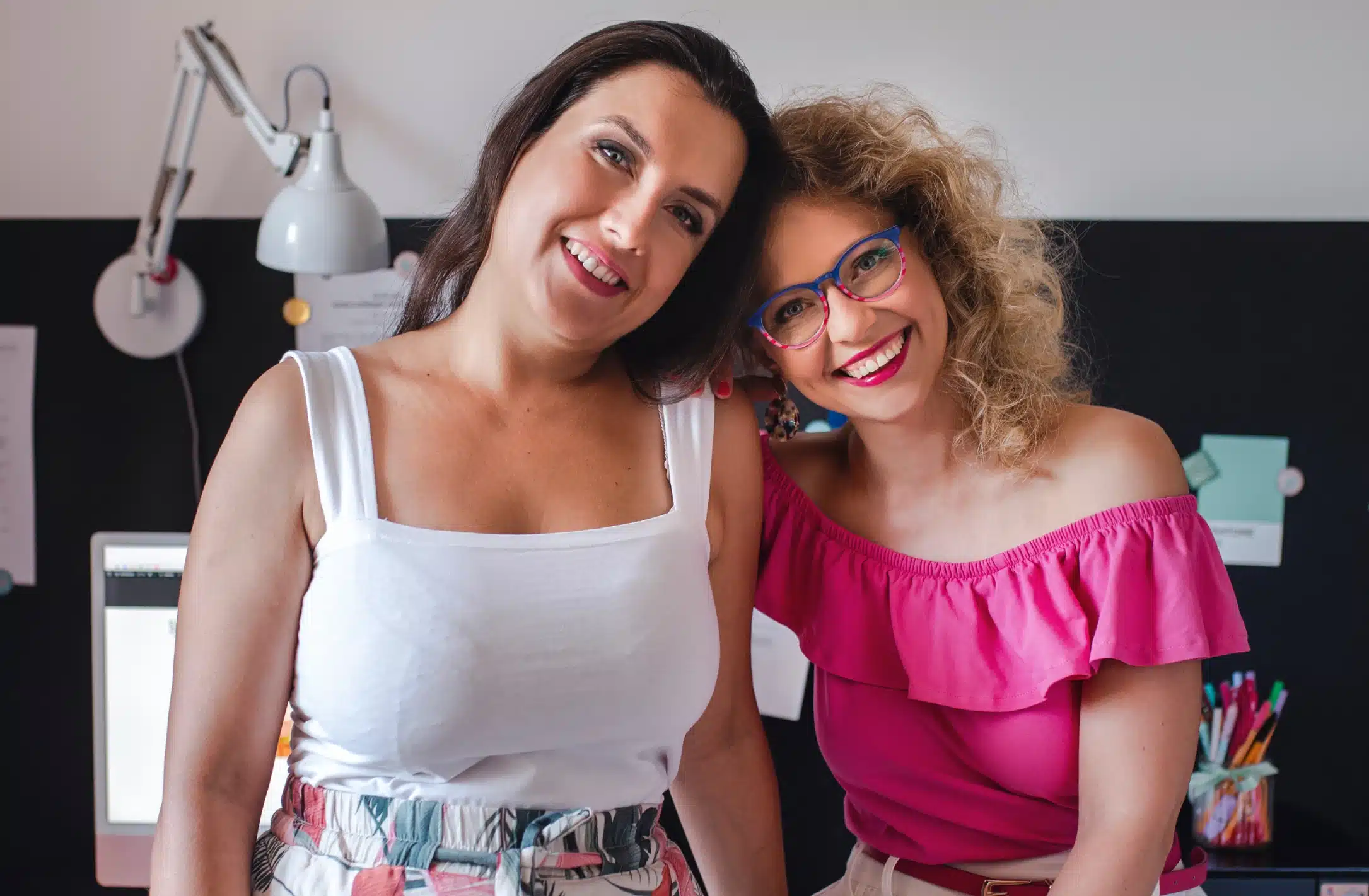 Karla i Ania SHABLON grafika dla kobiecych biznesów