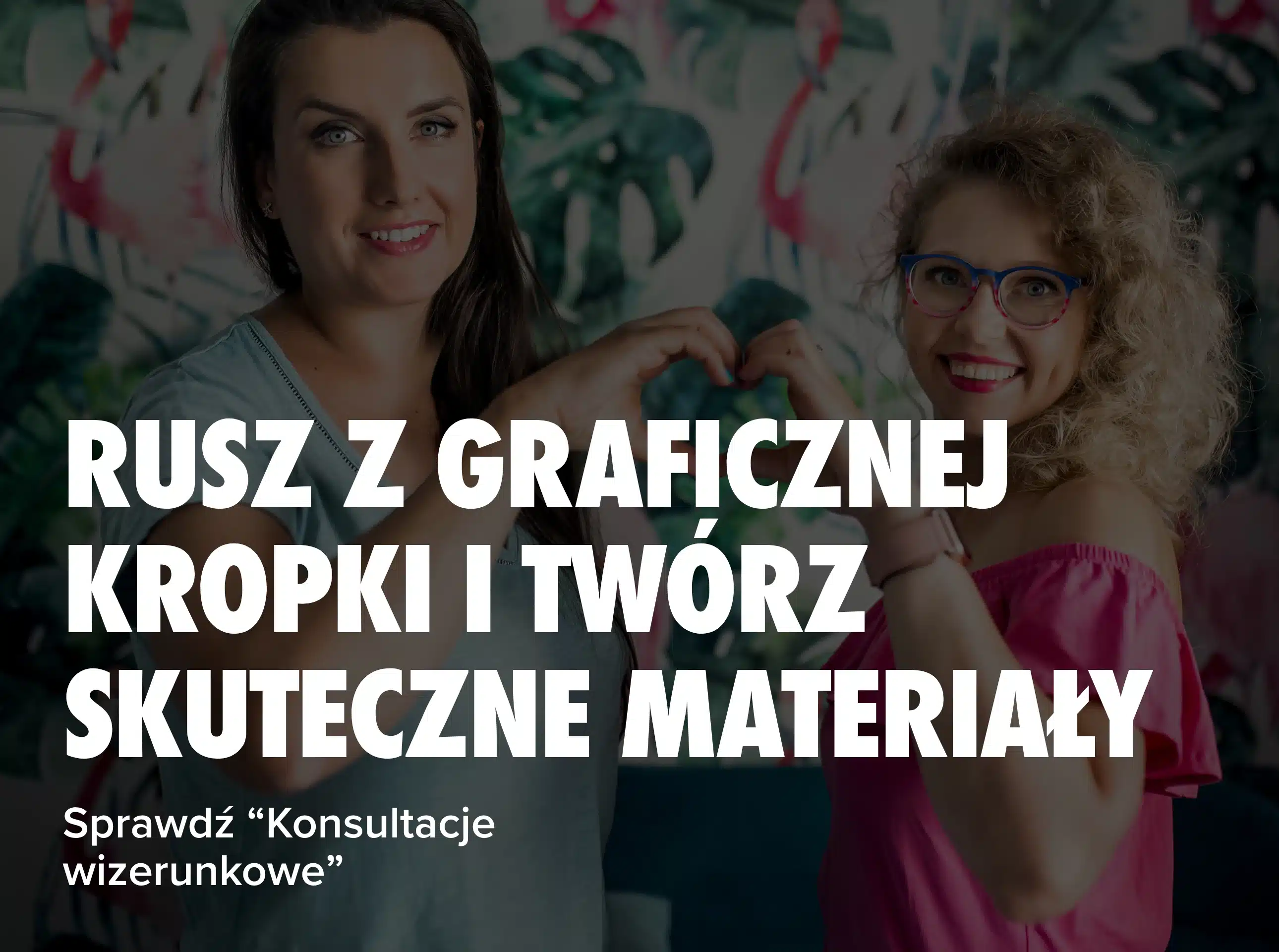 SHABLON - reklama - baner - konsultacje graficzne Konsultacje wizerunku marki osobistej